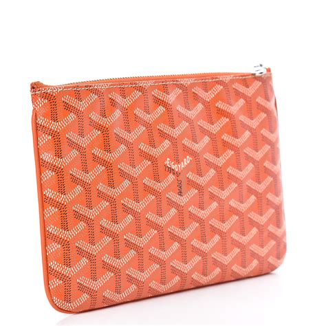 pochette goyard orange|Pochette orange GOYARD pour Femme .